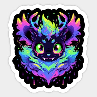 cute creature - anime style Sticker